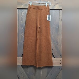 NWT teddy bear wide leg pants